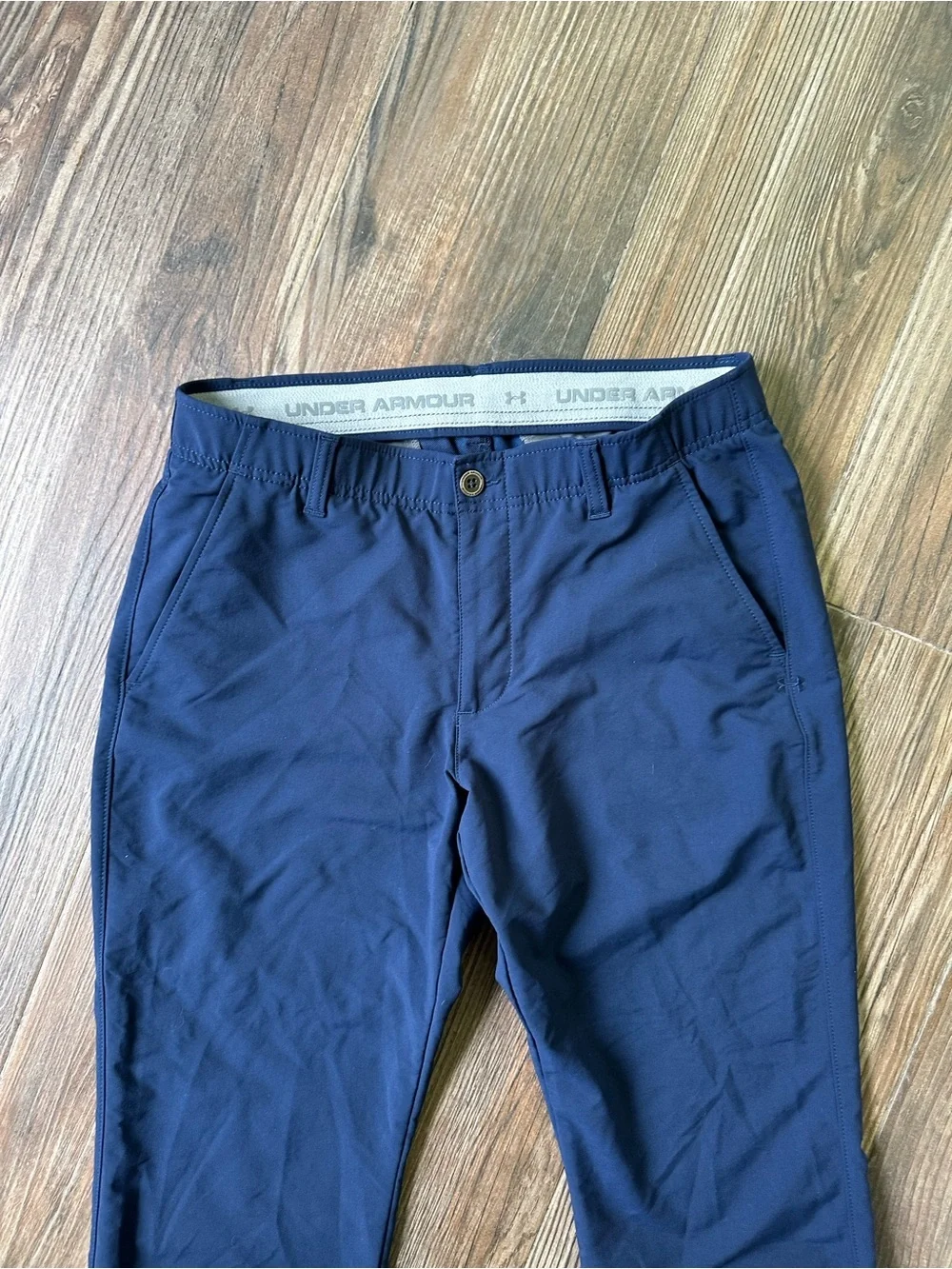 Under Armour Men's Trousers Navy Chinos - Performance Stretch Golf Pants
